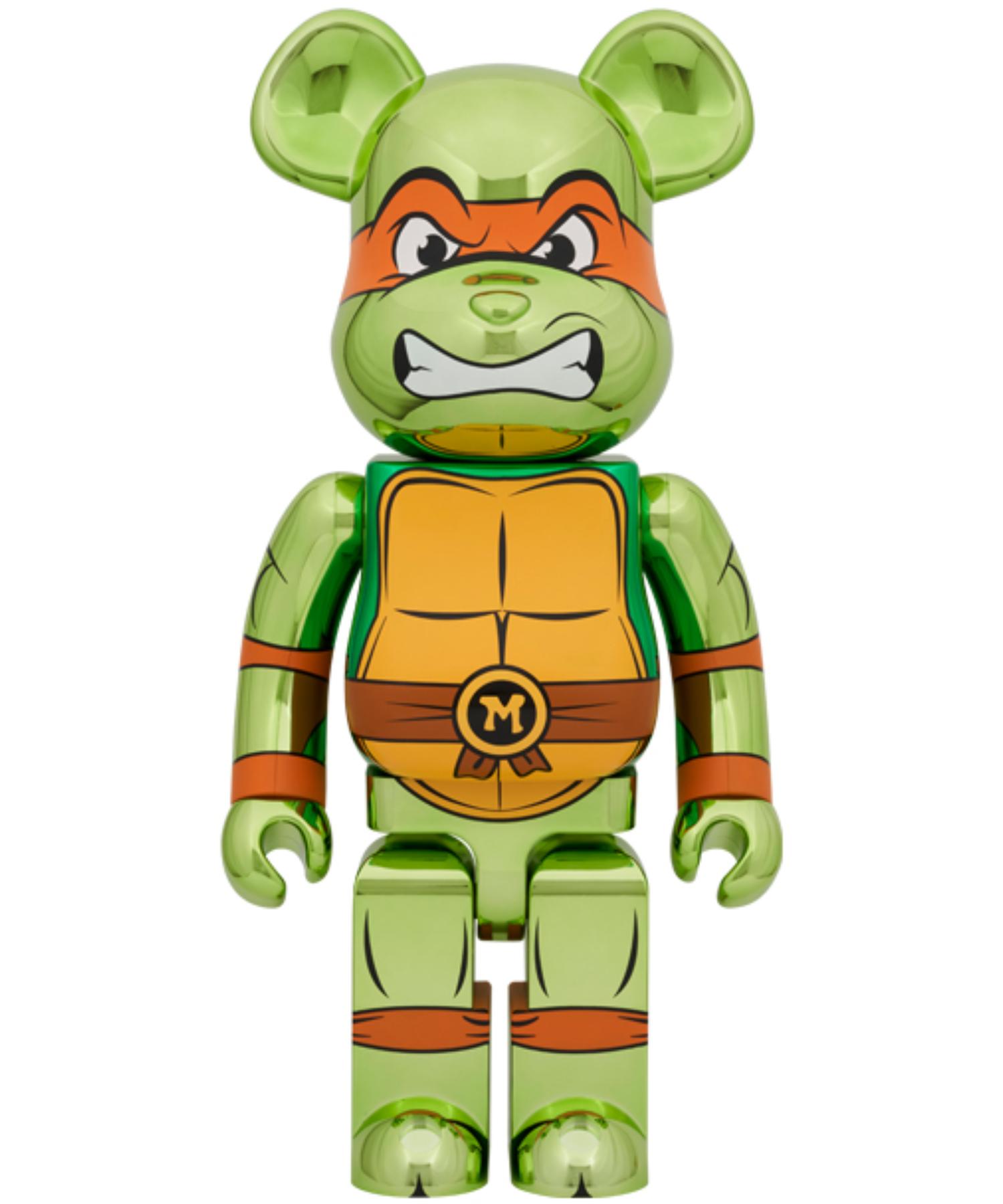 BE@RBRICK MICHELANGELO CHROME Ver.1000%