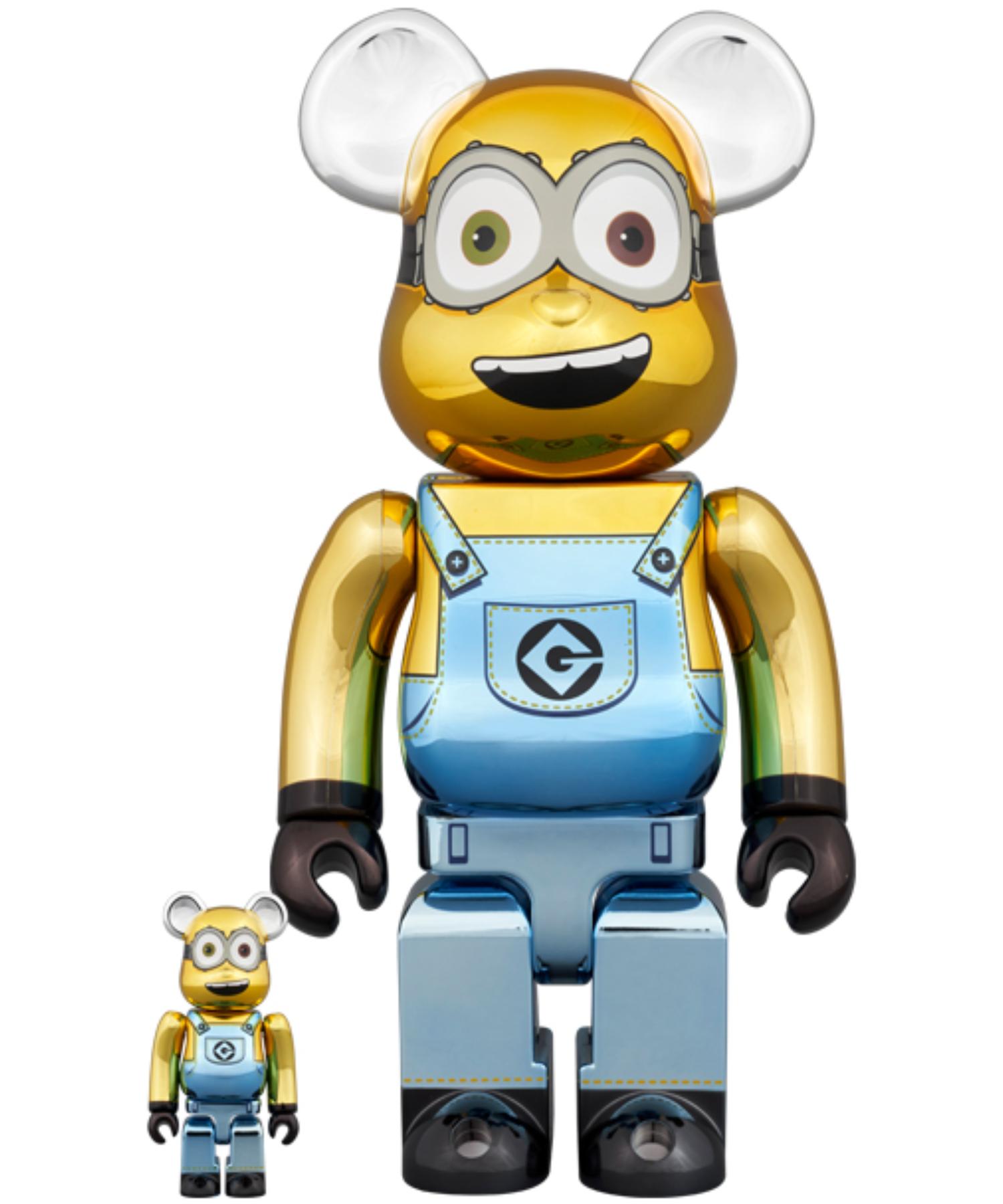 BE@RBRICK BOB Chrome Ver. 100% & 400%