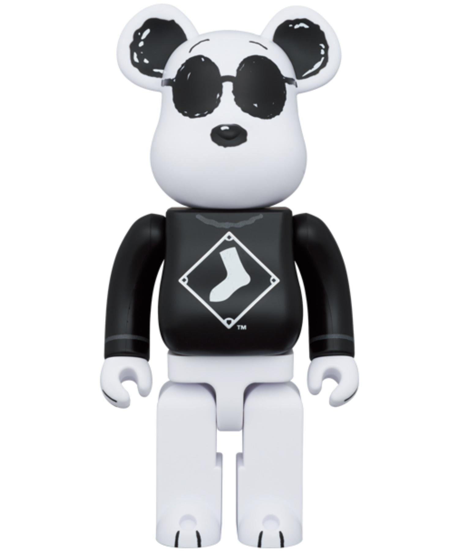 BE@RBRICK SNOOPY(WHITE SOX) 1000% - 4530956614892