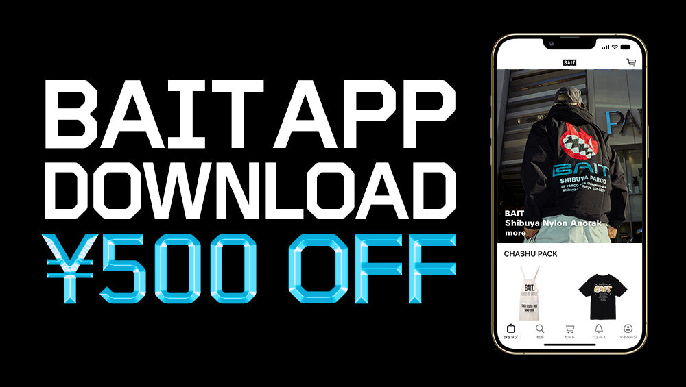 APP DOWNLOAD CAMPAIGN ¥500 OFF